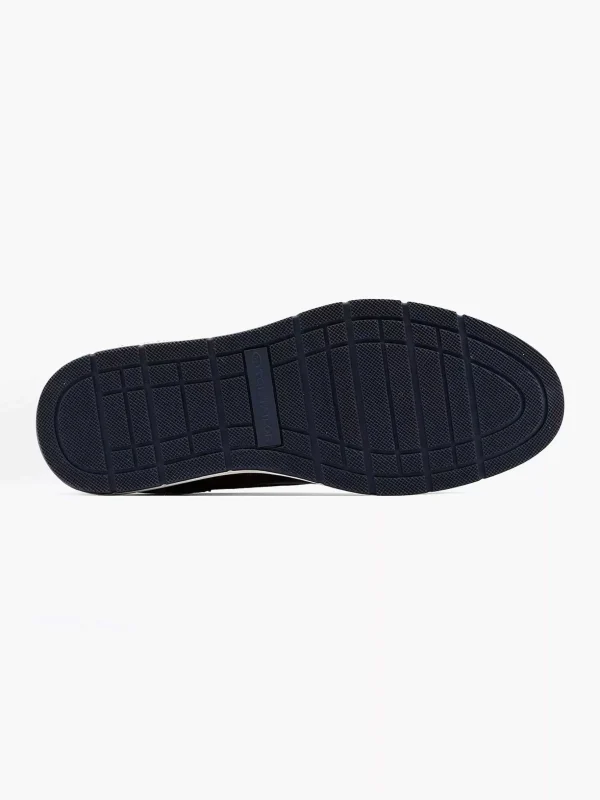 Heren TOM TAILOR Bruine Leren Sneaker