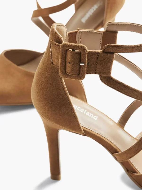 Dames Graceland Bruine Pump Gespsluiting
