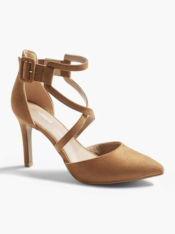 Dames Graceland Bruine Pump Gespsluiting