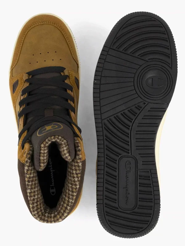 Heren Champion Bruine Rebound Mid Winterized