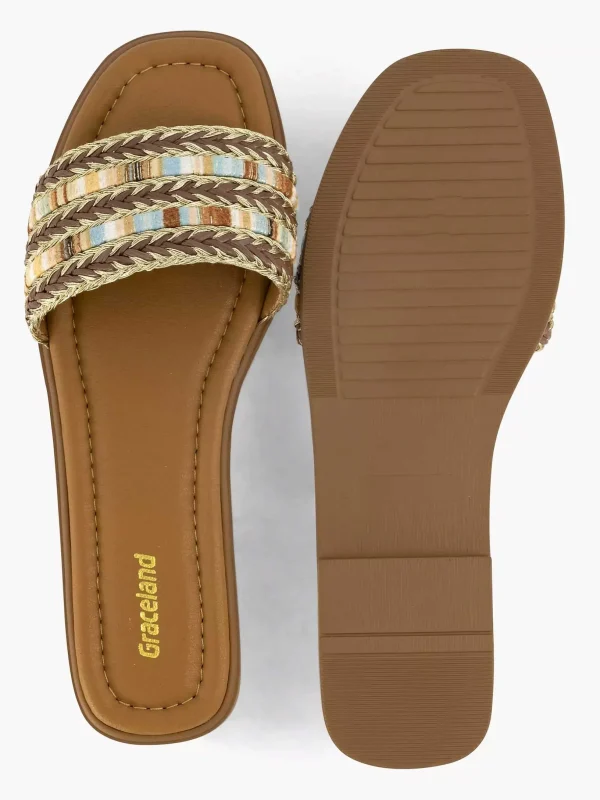 Dames Graceland Bruine Slipper