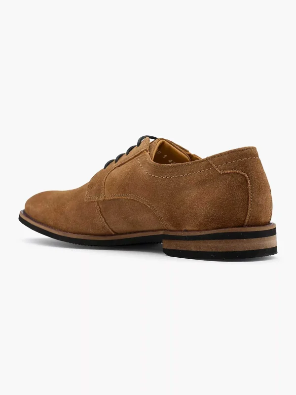 Heren AM SHOE Bruine Veterschoen