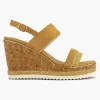 Dames Graceland Camel Sandalette