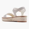 Dames Graceland Champagne Platform Sandaal