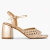 Dames Graceland Champagne Sandalette