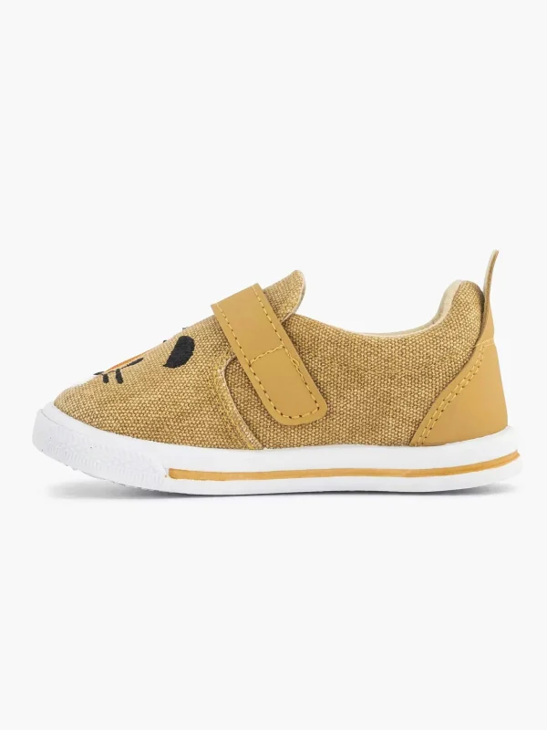 Kinderen Vty Cognac Canvas Instapper