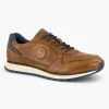 Heren Bugatti Cognac Sneaker Cirino