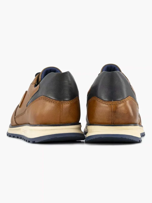 Heren Bugatti Cognac Sneaker Cirino