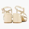 Dames Laura Biagiotti Creme Sandalette