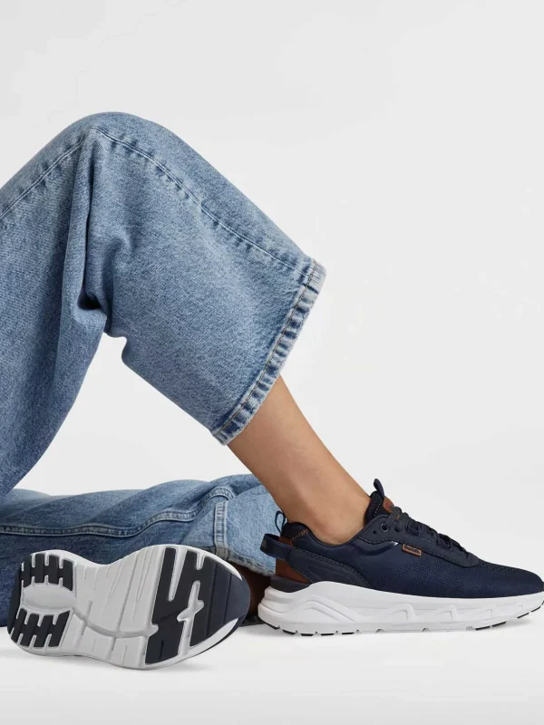 Dames Bench Donkerblauwe Chunky Sneaker