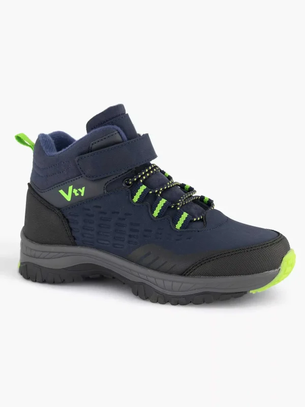 Kinderen Landrover Donkerblauwe Hoge Sneaker
