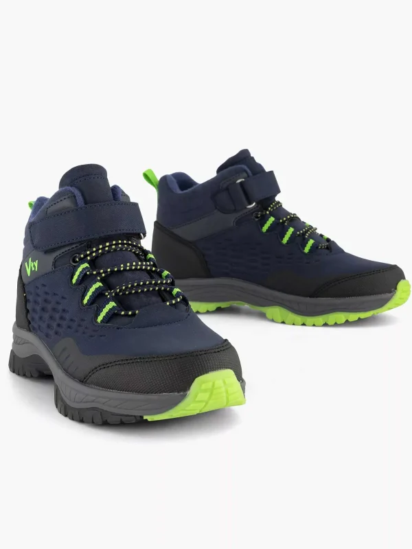 Kinderen Landrover Donkerblauwe Hoge Sneaker