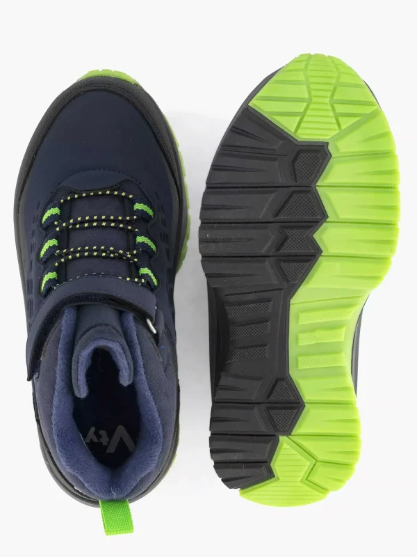 Kinderen Landrover Donkerblauwe Hoge Sneaker