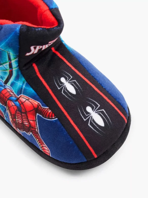 Kinderen Spiderman Donkerblauwe Pantoffel