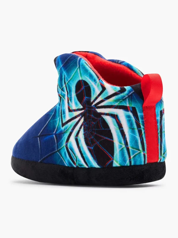 Kinderen Spiderman Donkerblauwe Pantoffel