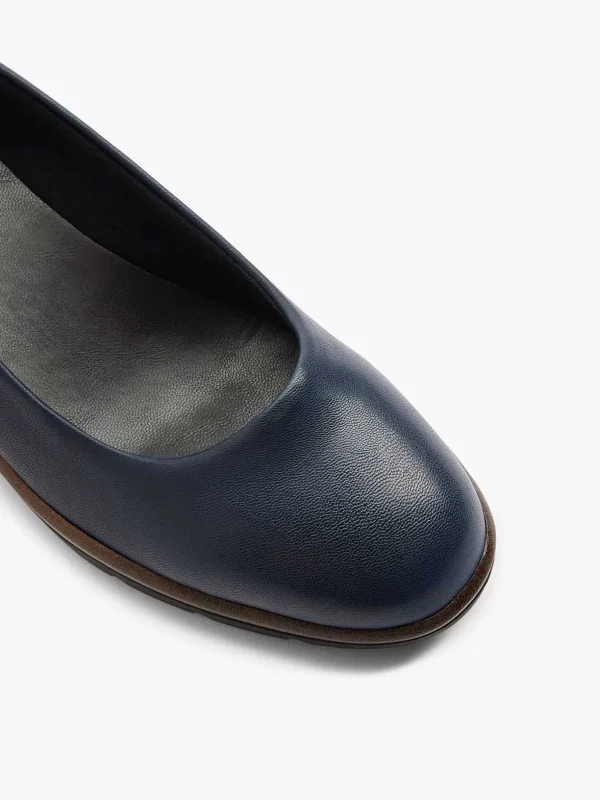 Dames Graceland Donkerblauwe Pump Sleehak