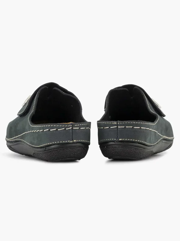 Dames Casa mia Donkerblauwe Slipper