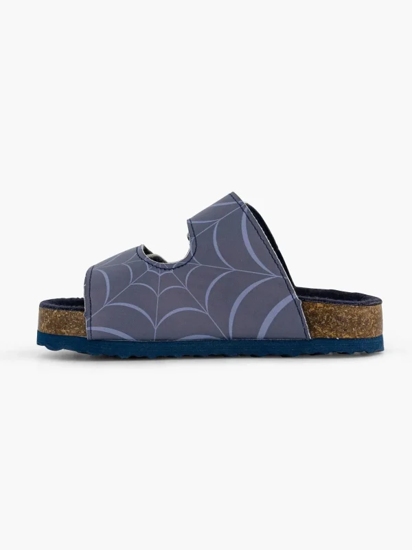 Kinderen Spiderman Donkerblauwe Slipper