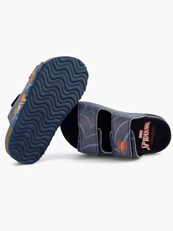 Kinderen Spiderman Donkerblauwe Slipper