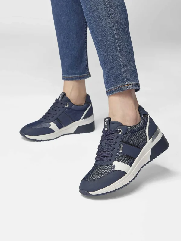 Dames Esprit Donkerblauwe Sneaker