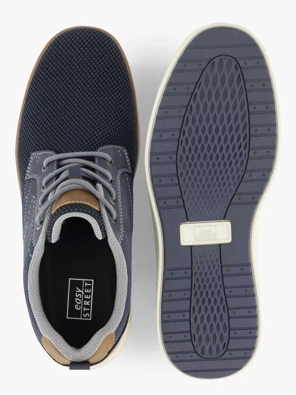 Heren Easy Street Donkerblauwe Sneaker