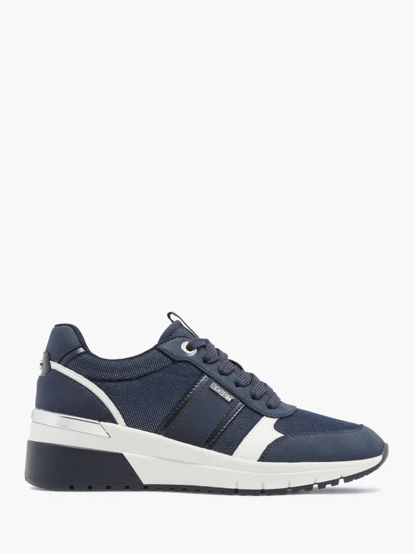 Dames Esprit Donkerblauwe Sneaker