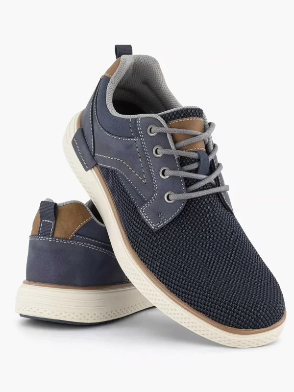 Heren Easy Street Donkerblauwe Sneaker