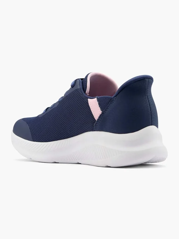 Dames Skechers Donkerblauwe Sneaker Swift Fit - Hands Free