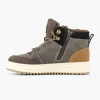 Kinderen Vty Donkerbruine Hoge Sneaker