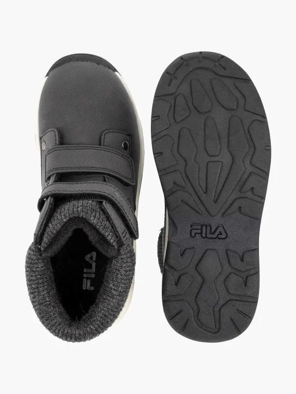 Kinderen FILA Donkergrijze Boot Klittenband
