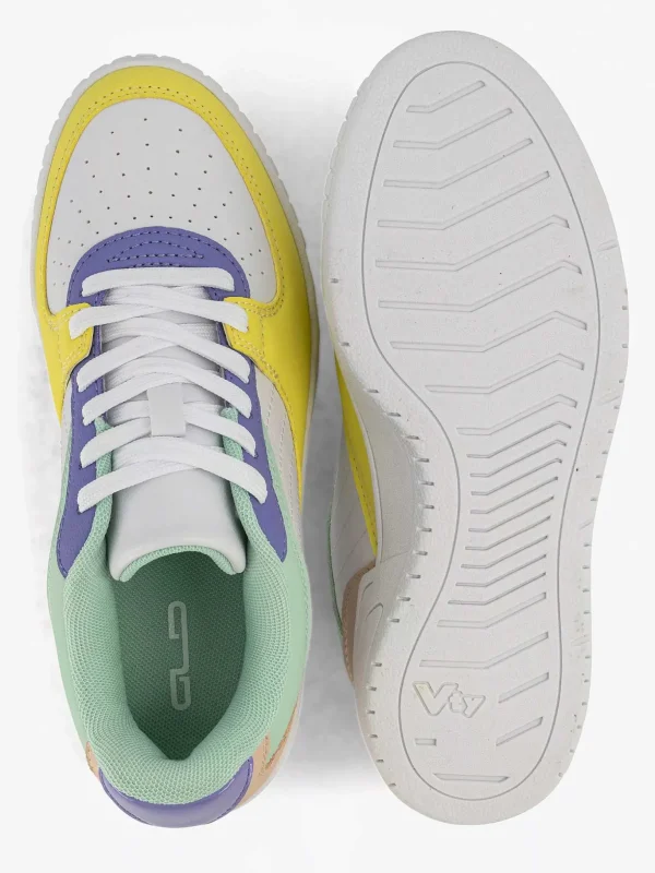 Dames Graceland Gekleurde Platform Sneaker