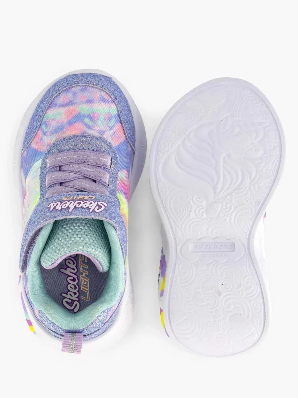Kinderen Skechers Gekleurde Sneaker Lichtjes