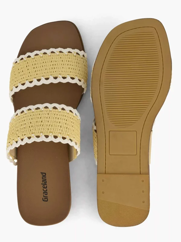 Dames Graceland Gele Slipper