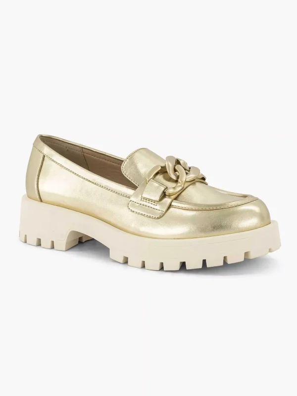 Dames Oxmox Gouden Chunky Loafer