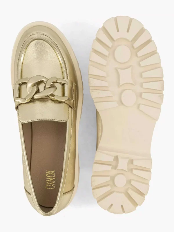 Dames Oxmox Gouden Chunky Loafer