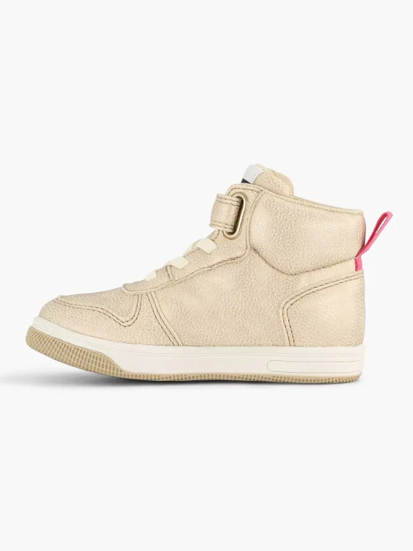Kinderen Cupcake Couture Gouden Hoge Sneaker