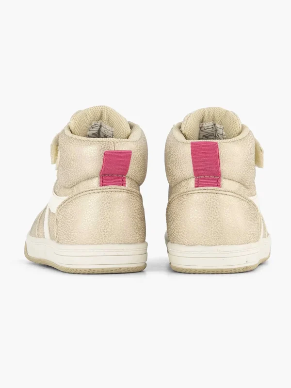 Kinderen Cupcake Couture Gouden Hoge Sneaker