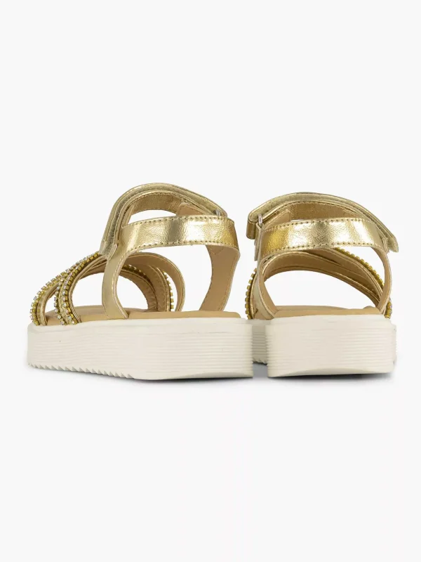 Kinderen Oxmox Gouden Platform Sandaal