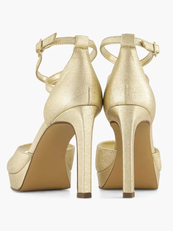 Dames Graceland Gouden Sandalette
