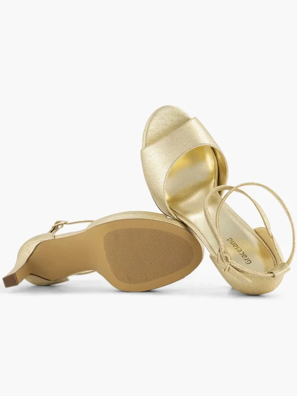 Dames Graceland Gouden Sandalette
