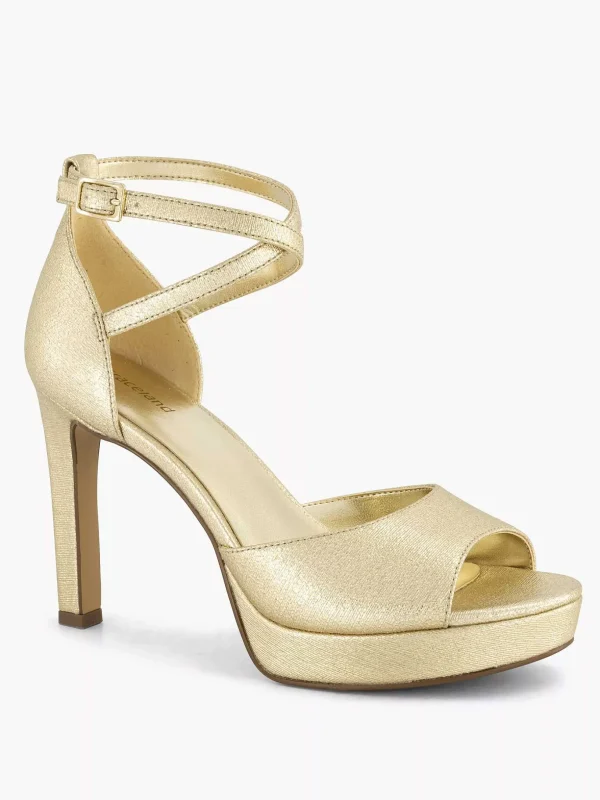 Dames Graceland Gouden Sandalette