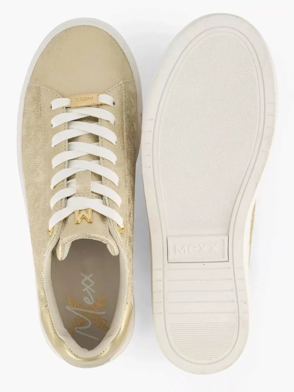 Dames MEXX Gouden Sneaker