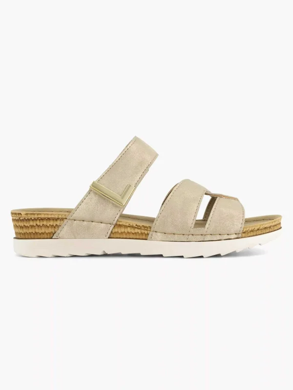 Dames Easy Street Grijze Comfort Slipper
