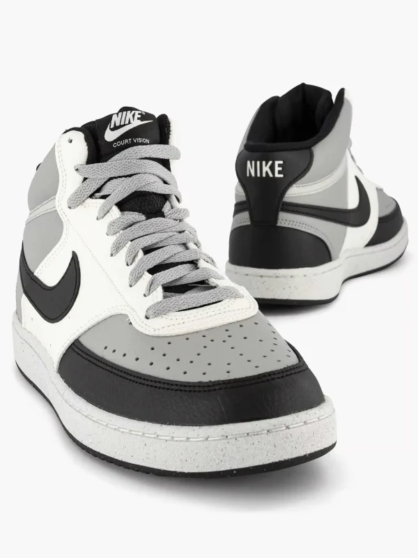 Heren Nike Grijze Court Vision Mid Next Nature