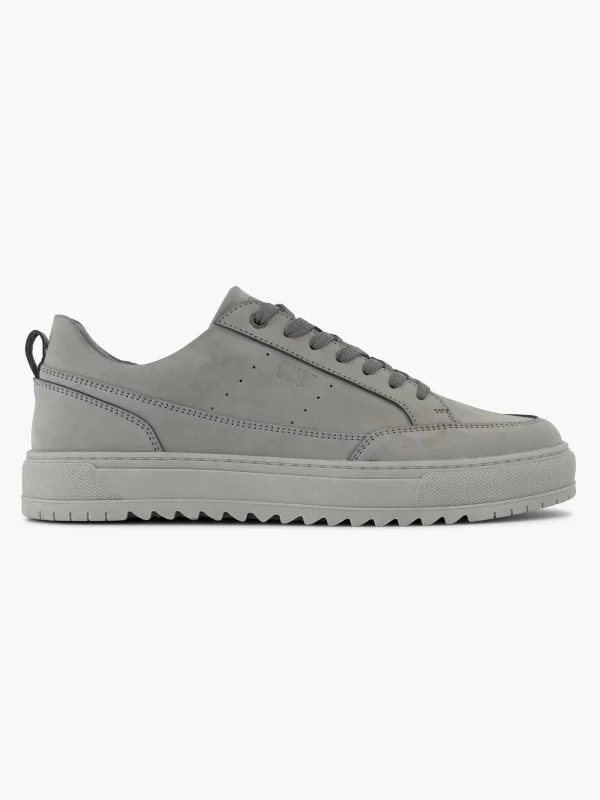 Heren Oxmox Grijze Leren Sneaker