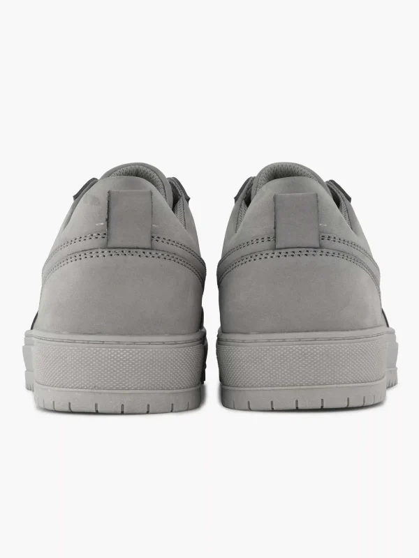 Heren Oxmox Grijze Leren Sneaker