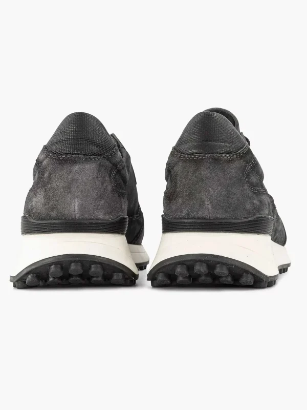 Heren Oxmox Grijze Leren Sneaker