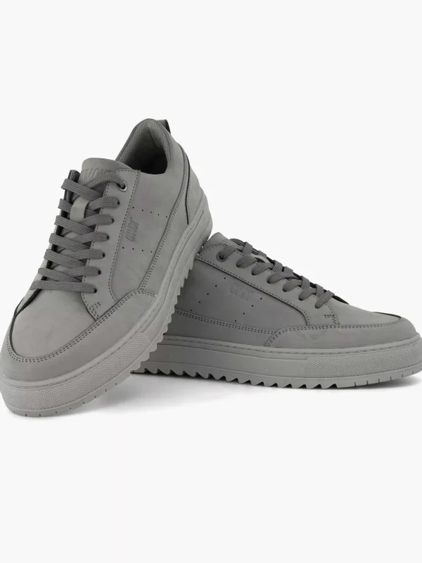Heren Oxmox Grijze Leren Sneaker