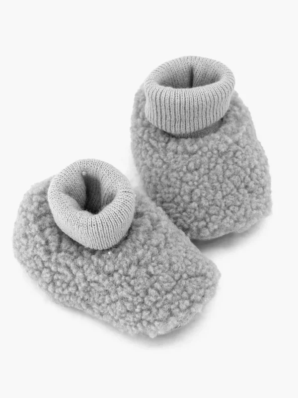 Kinderen vanHaren Grijze Pantoffel Teddy