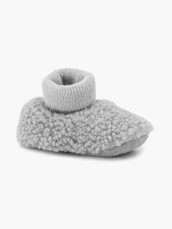 Kinderen vanHaren Grijze Pantoffel Teddy